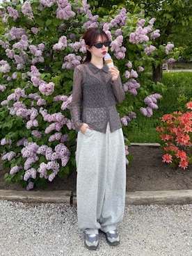 「LOSCa（ロスカ）のアイテム」を使った、maiさん（レディース・154cm）の夏コーディネート