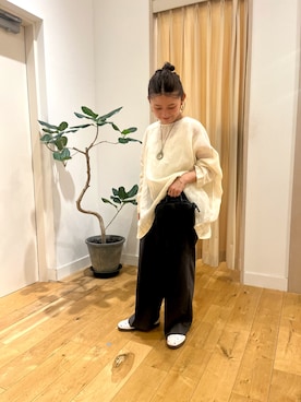 「FORK&SPOON（フォークアンドスプーン）のアイテム」を使った、yumeさん（レディース・149cm）の春コーディネート