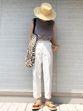 chikaさん(レディース・162cm)の夏コーディネート