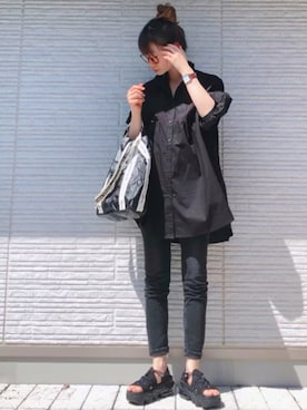 「CIENA（シエナ）のアイテム」を使った、chikaさん（レディース・162cm）の夏コーディネート