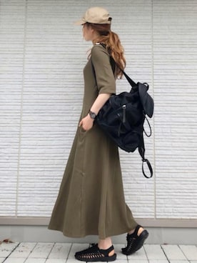 chikaさん（レディース・162cm）の夏コーディネート