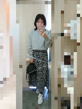 「アイテム（ピアス（両耳用））」を使った、ayumiiさん（レディース・154cm・40代）の春コーディネート