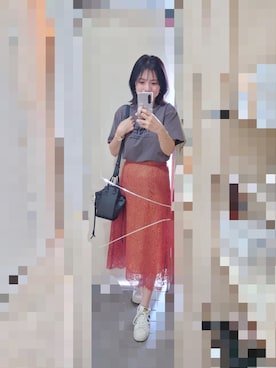 「アイテム（ピアス（両耳用））」を使った、ayumiiさん（レディース・154cm・40代）の夏コーディネート