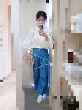 「アイテム（ピアス（両耳用））」を使った、ayumiiさん（レディース・154cm・40代）の春コーディネート