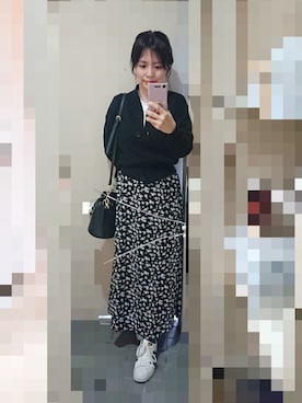「アイテム（ピアス（両耳用））」を使った、ayumiiさん（レディース・154cm・40代）の春コーディネート