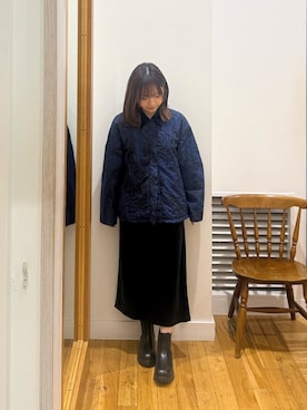 「URBAN RESEARCH DOORS(アーバンリサーチドアーズ)のアイテム(スカート)」を使った、Miaさん(レディース・153cm)の秋コーディネート