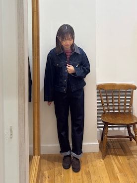 「FORK&SPOON（フォークアンドスプーン）のアイテム」を使った、Miaさん（レディース・153cm）の秋コーディネート