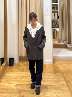 Miaさん（レディース・153cm）の秋コーディネート