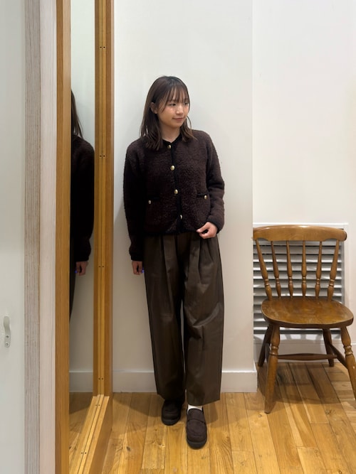 『WEB限定』メタルボタンニットカーディガン