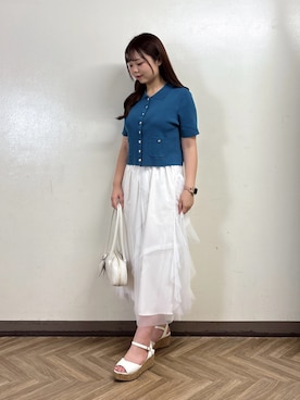 「PROPORTION BODY DRESSING（プロポーションボディドレッシング）のアイテム」を使った、165cmpbdさん（レディース・165cm）の夏コーディネート