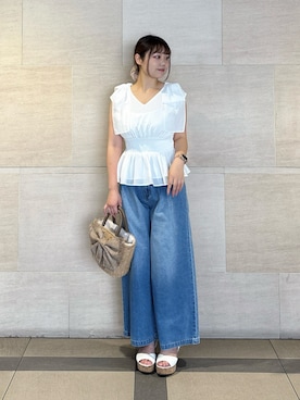 165cmpbdさん(レディース・165cm)の夏コーディネート