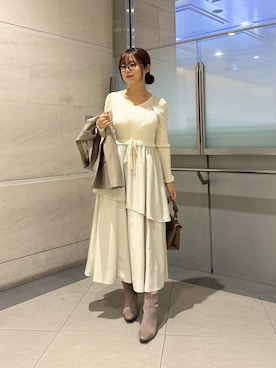 「PROPORTION BODY DRESSING（プロポーションボディドレッシング）のアイテム」を使った、165cmpbdさん（レディース・165cm）の秋コーディネート