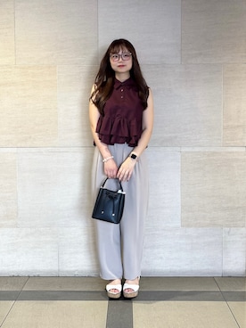「PROPORTION BODY DRESSING（プロポーションボディドレッシング）のアイテム」を使った、165cmpbdさん（レディース・165cm）の夏コーディネート