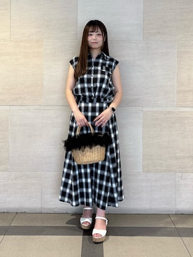 「PROPORTION BODY DRESSING（プロポーションボディドレッシング）のアイテム」を使った、165cmpbdさん（レディース・165cm）の夏コーディネート
