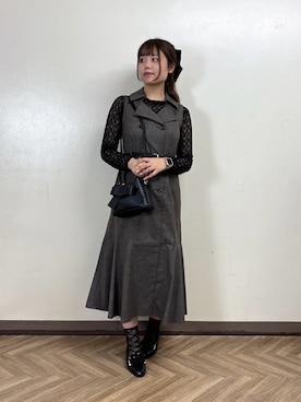 「PROPORTION BODY DRESSING（プロポーションボディドレッシング）のアイテム」を使った、165cmpbdさん（レディース・165cm）の秋コーディネート
