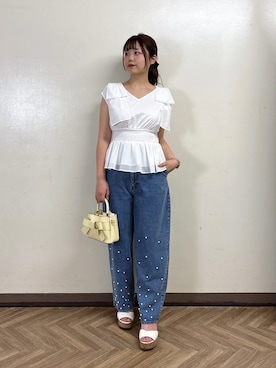 165cmpbdさん(レディース・165cm)の夏コーディネート