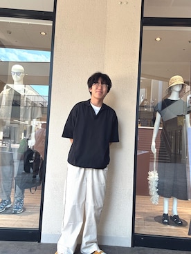 「KBF（ケイビーエフ）のアイテム」を使った、zetiandaxiさん（メンズ・166cm）の夏コーディネート
