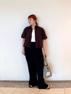 樽見ありささん（レディース・156cm）の秋コーディネート