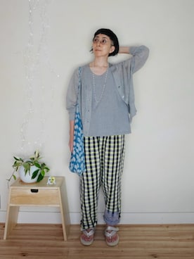 「SHAKA（シャカ）のアイテム」を使った、アチコント achicontoさん（メンズ・162cm）の秋コーディネート