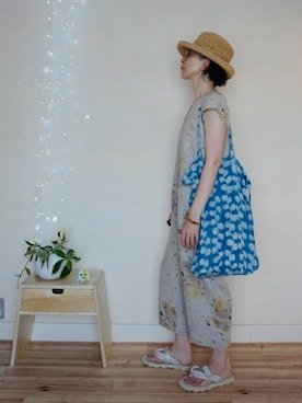 「SHAKA（シャカ）のアイテム」を使った、アチコント achicontoさん（メンズ・162cm）の夏コーディネート