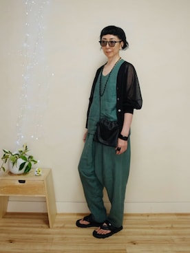 「SHAKA（シャカ）のアイテム」を使った、アチコント achicontoさん（メンズ・162cm）の秋コーディネート