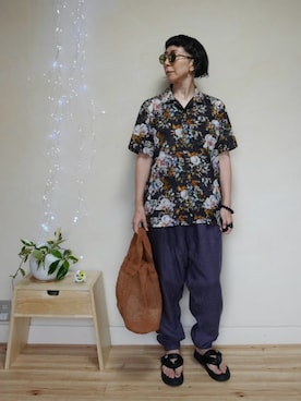 「Engineered Garments（エンジニアードガーメンツ）のアイテム」を使った、アチコント achicontoさん（メンズ・162cm）の秋コーディネート