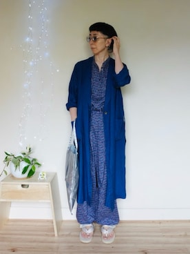 「SHAKA（シャカ）のアイテム」を使った、アチコント achicontoさん（メンズ・162cm）の秋コーディネート
