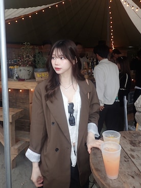 「CHANEL（シャネル）のアイテム」を使った、conaさん（レディース・162cm）の秋コーディネート