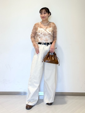 ゆみこさん（レディース・152cm）の夏コーディネート