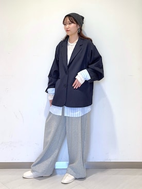 ゆみこさん（レディース・152cm）の冬コーディネート