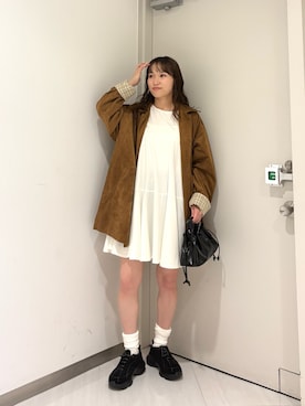 「kbf_ootd」｜ゆみこさん（レディース・152cm）の秋コーディネート
