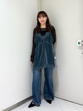ゆみこさん（レディース・152cm）の秋コーディネート