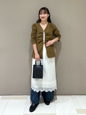 ゆみこさん(レディース・152cm)の夏コーディネート