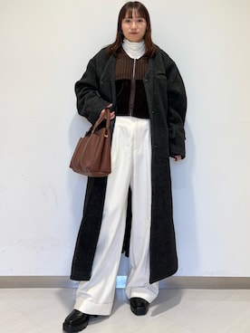 ゆみこさん(レディース・152cm)の冬コーディネート