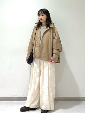 ゆみこさん（レディース・152cm）の冬コーディネート