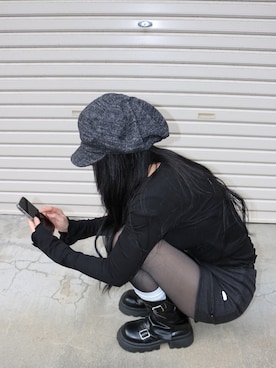 「アイテム（タイツ/ストッキング）」を使った、dalbyeol00さん（レディース・160cm）の秋コーディネート