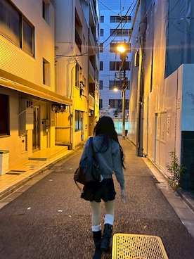 「アイテム（バッグ）」を使った、dalbyeol00さん（レディース・160cm）の秋コーディネート