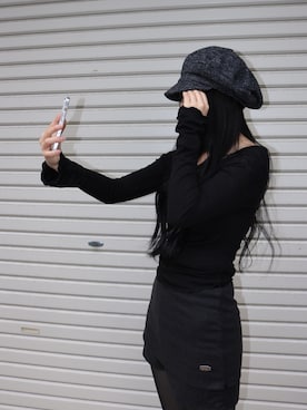 「アイテム（Tシャツ/カットソー）」を使った、dalbyeol00さん（レディース・160cm）の秋コーディネート