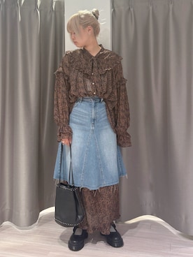 𝗙𝘂𝗸𝗮さん(レディース・157cm)の秋コーディネート