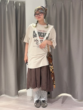 𝗙𝘂𝗸𝗮さん（レディース・157cm）の夏コーディネート