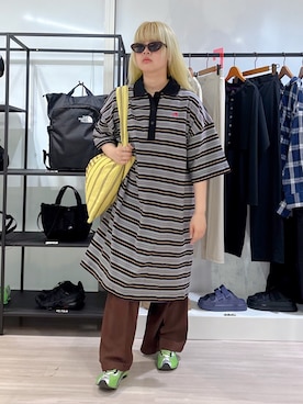 「ROSE BUD（ローズバッド）のアイテム」を使った、𝗙𝘂𝗸𝗮さん（レディース・158cm）の夏コーディネート