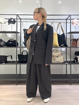 「REMME（レメ）のアイテム」を使った、𝗙𝘂𝗸𝗮さん（レディース・158cm）の春コーディネート