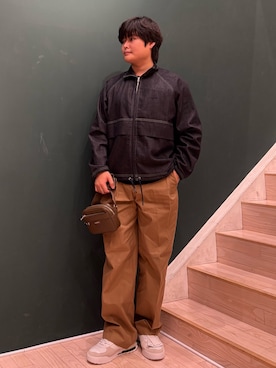 「LACOSTE（ラコステ）のアイテム」を使った、kenさん（メンズ・177cm）の秋コーディネート