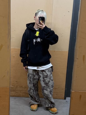 「アイテム（パンツ）」を使った、5n5o1a1さん（レディース・155cm）の秋コーディネート