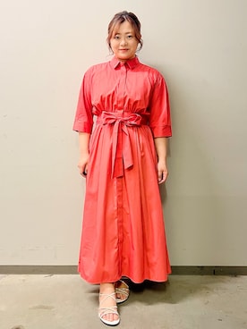 「OPAQUE.CLIP（オペークドットクリップ）のアイテム」を使った、なかさん（レディース・155cm）の春コーディネート