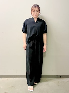 「アイテム（シューズ）」を使った、なかさん（レディース・155cm）の春コーディネート