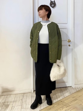 WAさん（レディース・158cm）の秋コーディネート