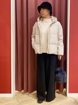 WAさん(レディース・158cm)の冬コーディネート