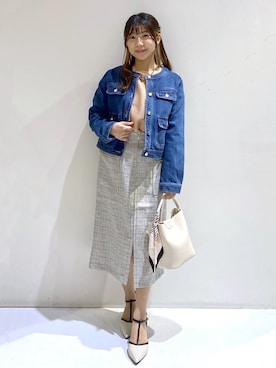 「index（インデックス）のアイテム（バッグ）」を使った、ちぃさん（レディース・147cm）の冬コーディネート