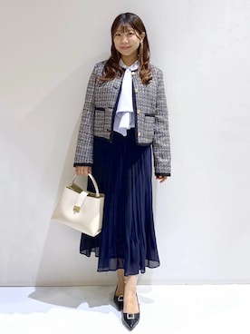 「Reflect（リフレクト）のアイテム（ワンピース/ドレス）」を使った、ちぃさん（レディース・147cm）の冬コーディネート